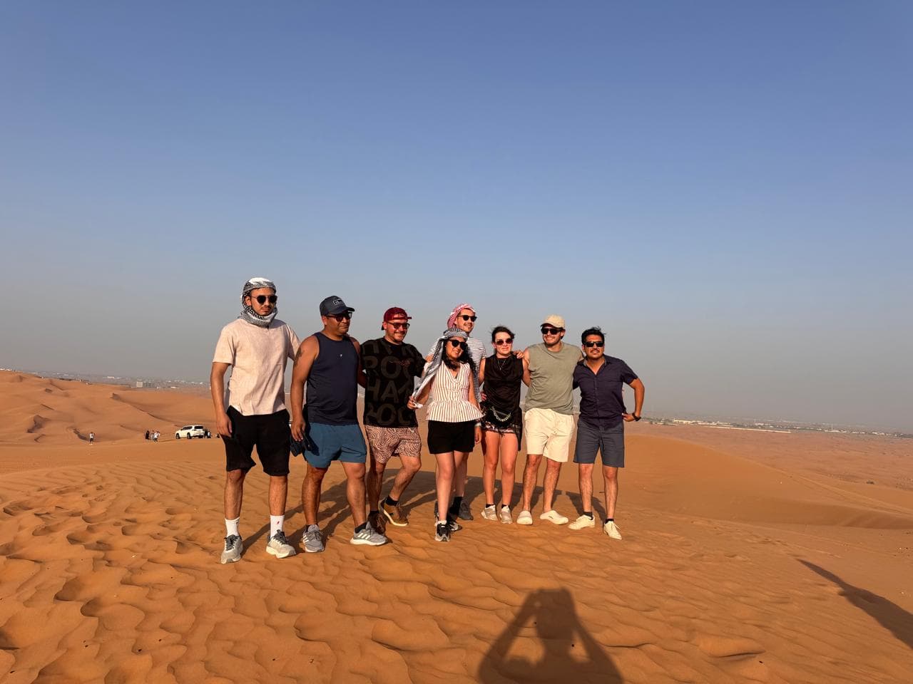 Guest on a desert ride
