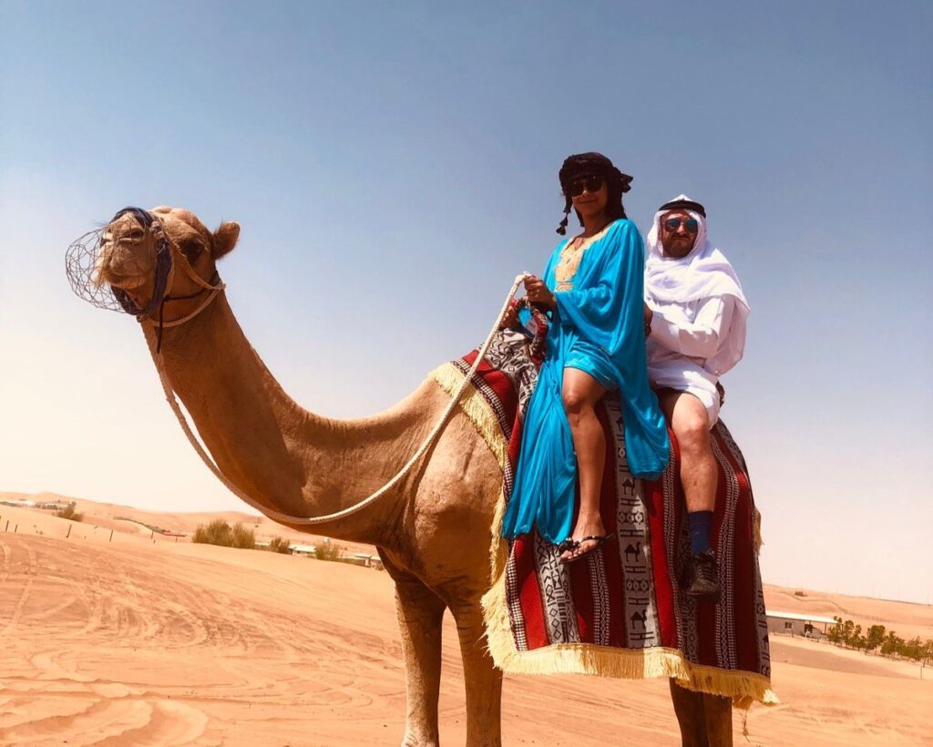 camel ride duabi